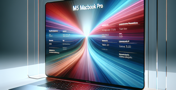 M5 MacBook Pro: Anticipated Attributes and Launch Schedule