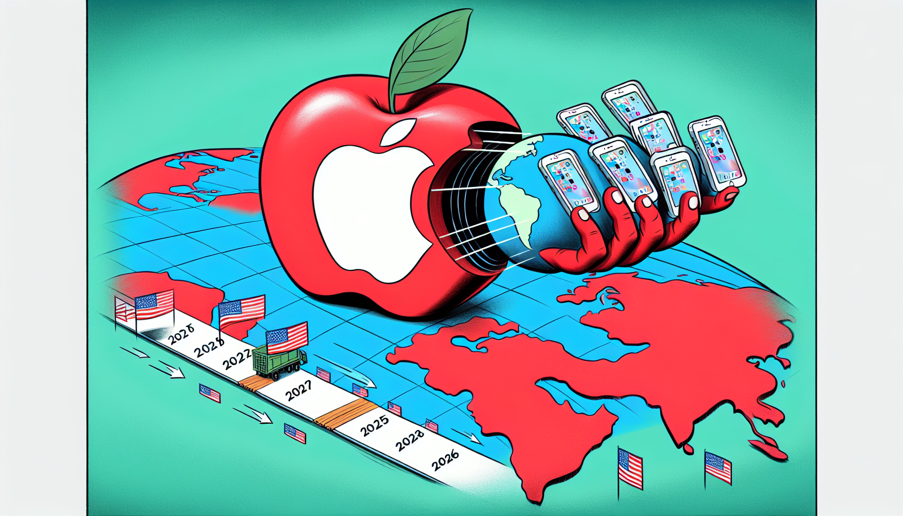 Apple Aims to Move All U.S. iPhone Manufacturing to India by 2026 in Response to Increasing Tariff Struggles
