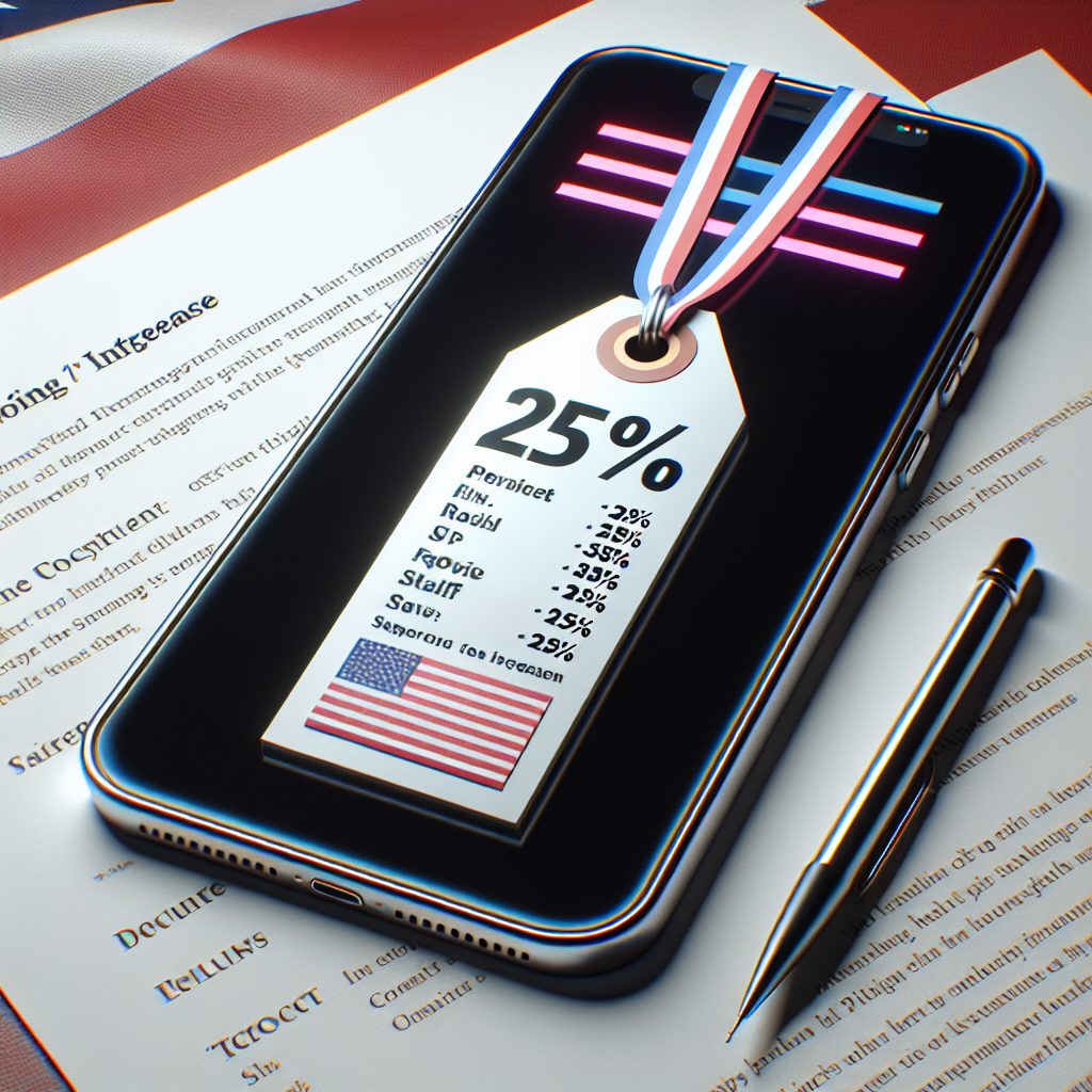 25% U.S. Tariff on Smartphones Implements as iPhone 17 Unveils