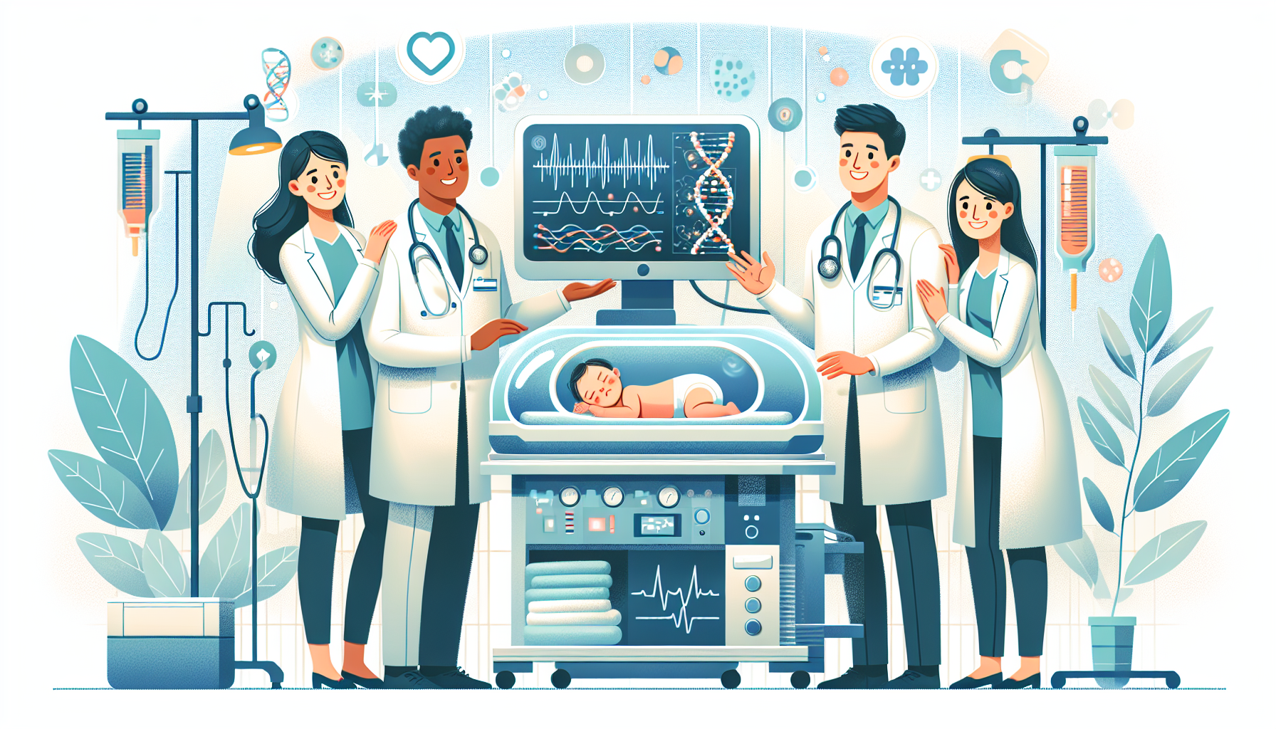 Doctors Accomplish Initial Successful Treatment of Baby Through Customized Gene-Editing Therapy
