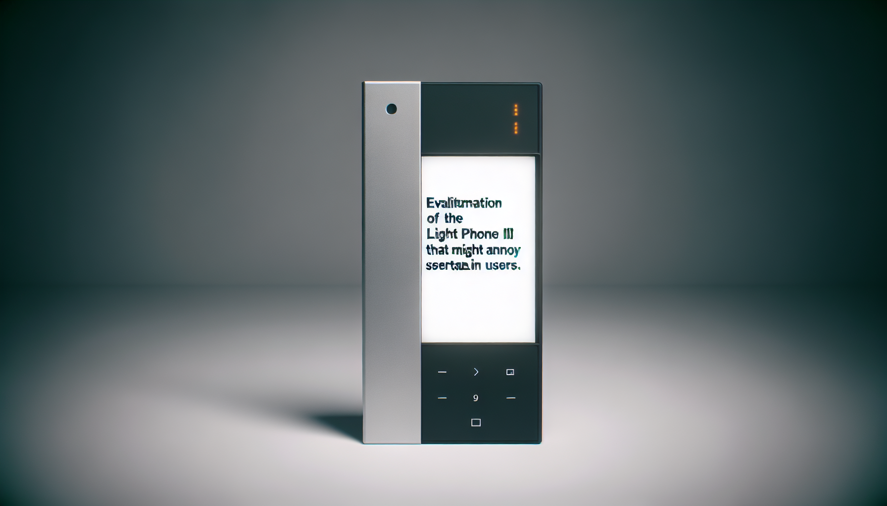 Evaluation of the Light Phone III: A Simple Design That Might Annoy Certain Users