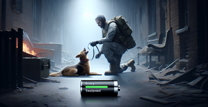 How an AirTag on a Lost Dog and a Changeable Battery Aided in Reuniting It with Its Owner