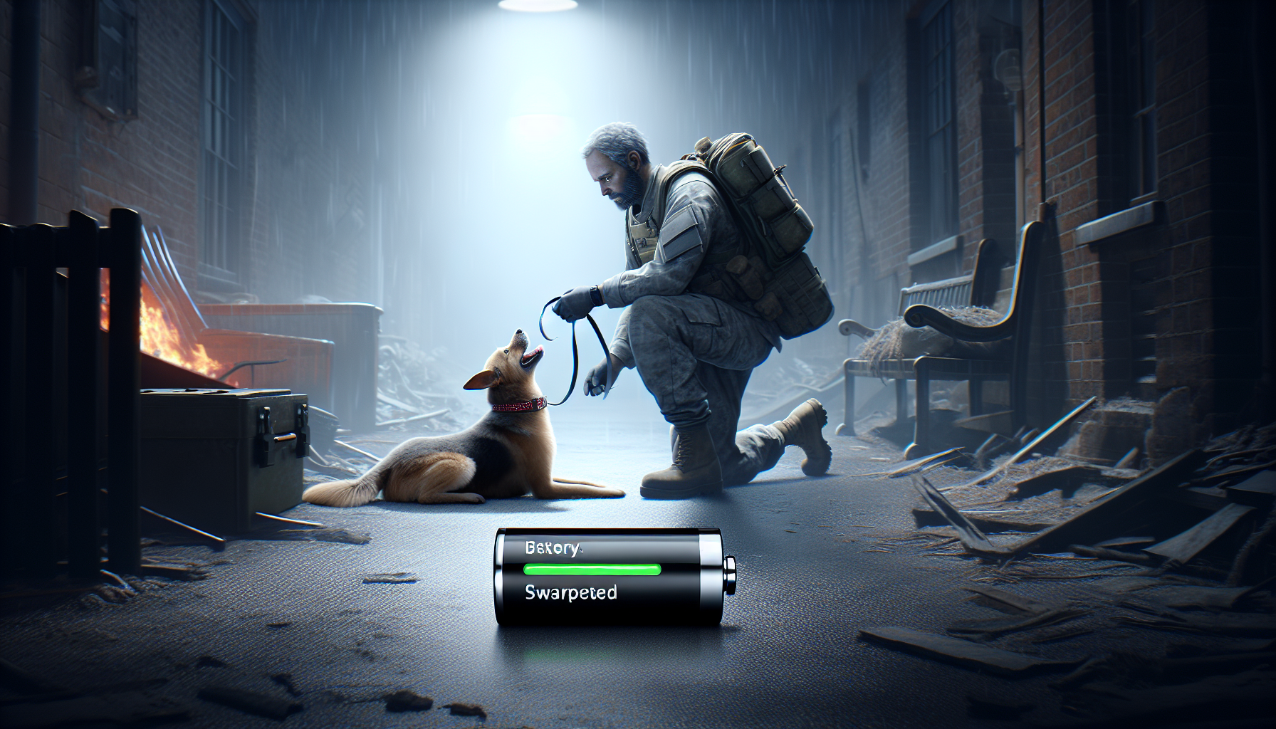 How an AirTag on a Lost Dog and a Changeable Battery Aided in Reuniting It with Its Owner