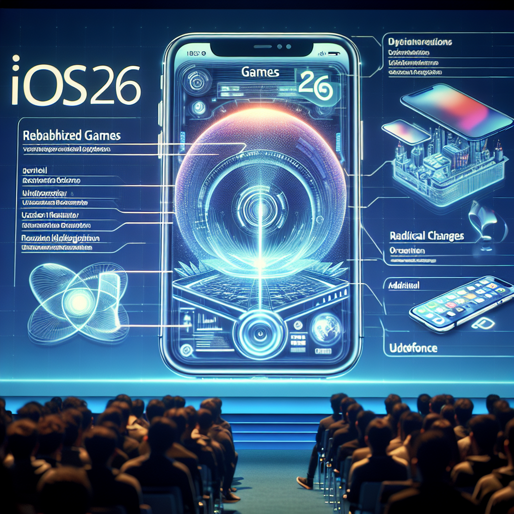 iOS 26 Sneak Peek at WWDC: Updated Games Application, Interface Overhaul, and Extra Features