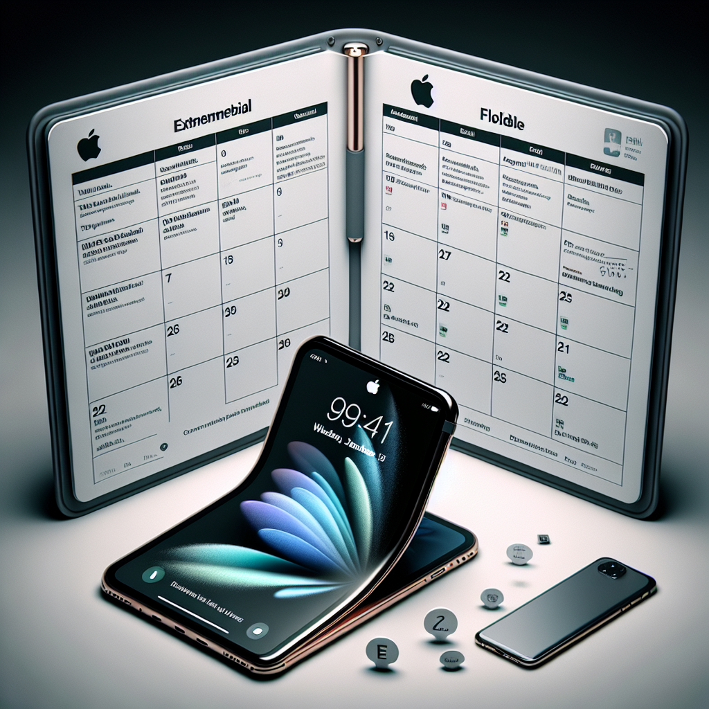 iPhone Foldable: Current Speculations and Anticipated Release Schedule for Apple’s Initial Foldable Gadget