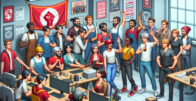 Overwatch Creators Establish Labor Union