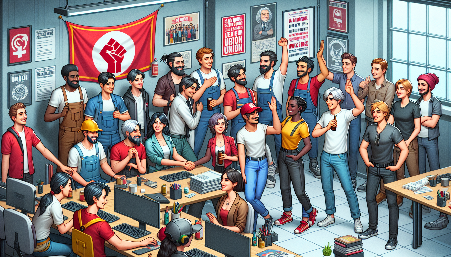 Overwatch Creators Establish Labor Union