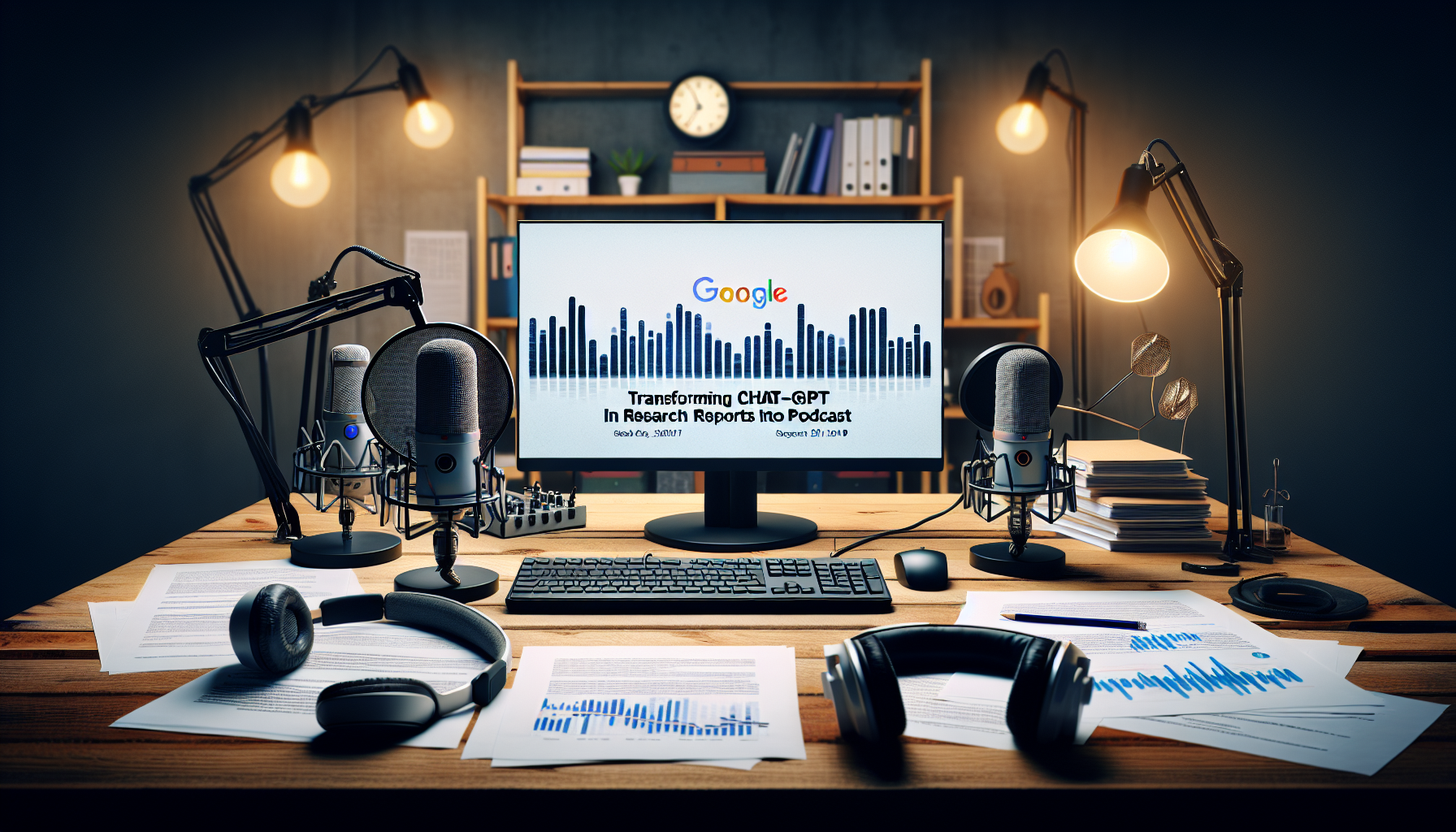 Transforming ChatGPT In-Depth Research Reports into Podcasts with Google Tools