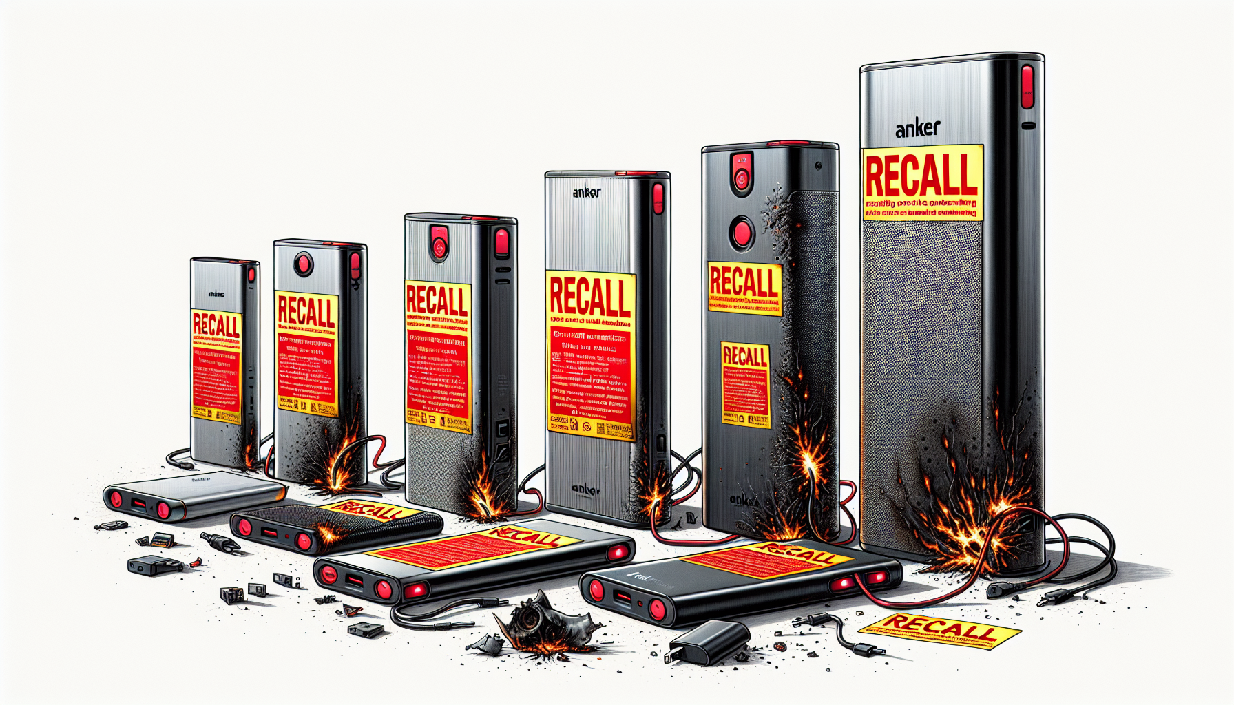 Anker Issues Recall for More than 1 Million Power Banks Over Fire and Explosion Risks