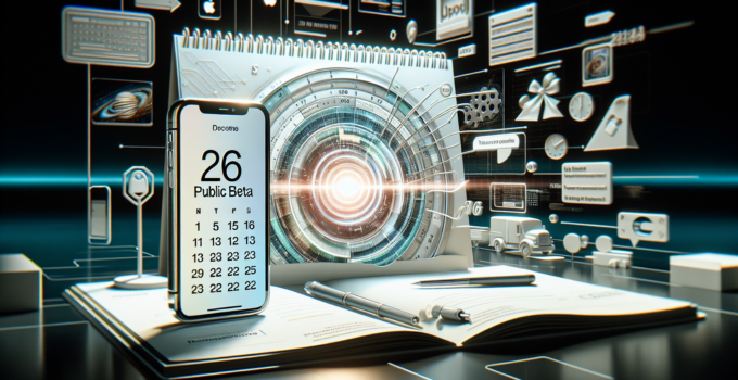 Anticipated Launch Date for Initial iOS 26 Public Beta