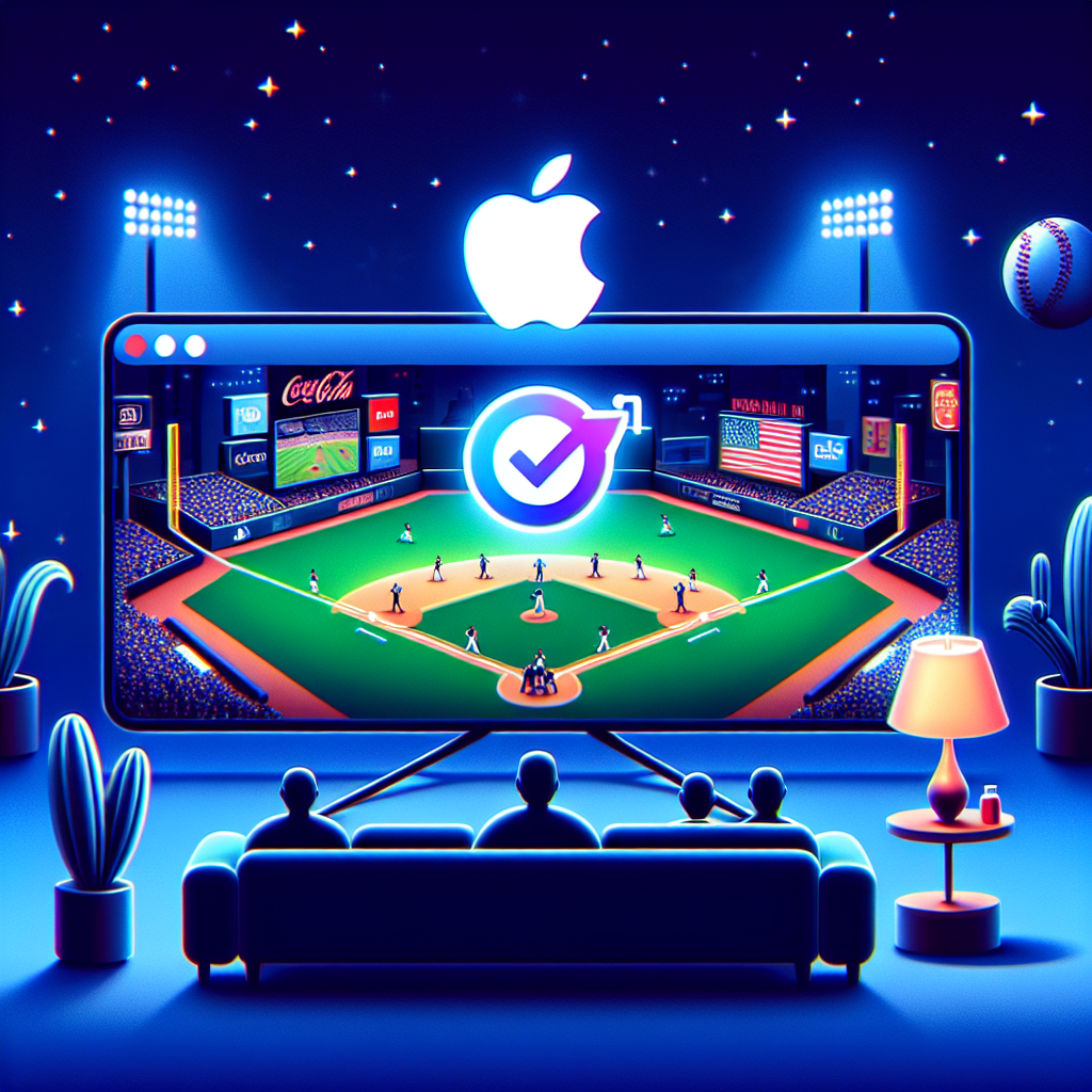 Apple might bolster Apple TV+ by obtaining the streaming rights for MLB Sunday Night Baseball.