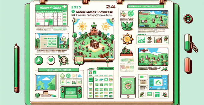 Guide to Viewing the Green Games Showcase during Summer Game Fest 2025