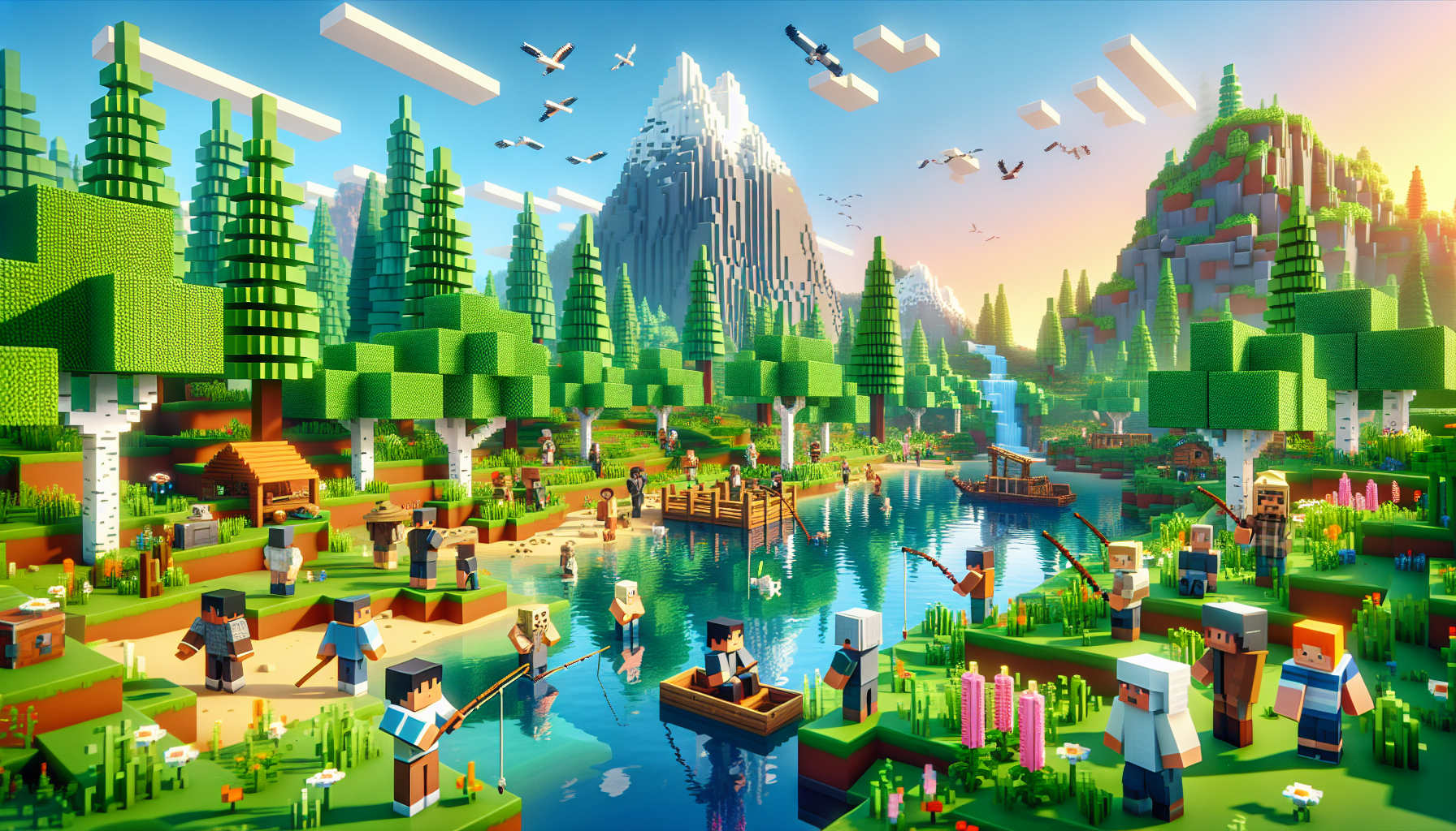 Minecraft Unveils Photo Mode Showcasing Lively Memories