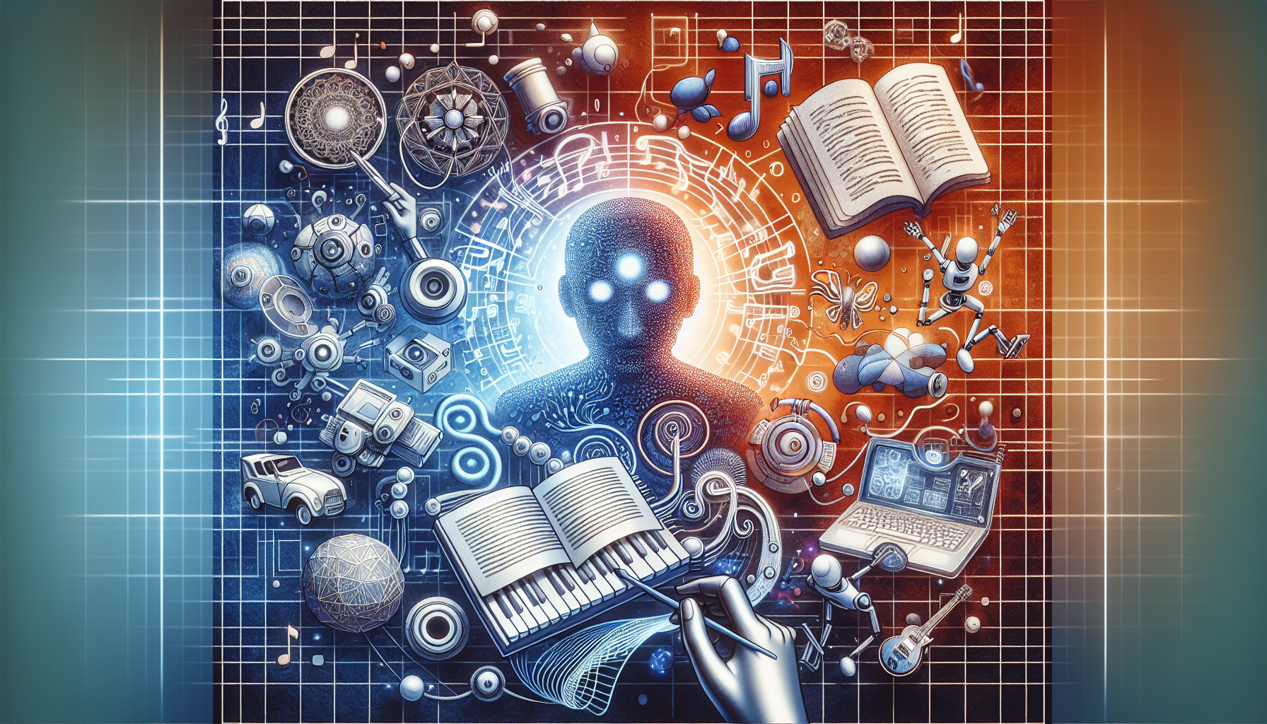 The Influence of AI on Creative Sectors: Changes in Music, Literature, and Visual Arts