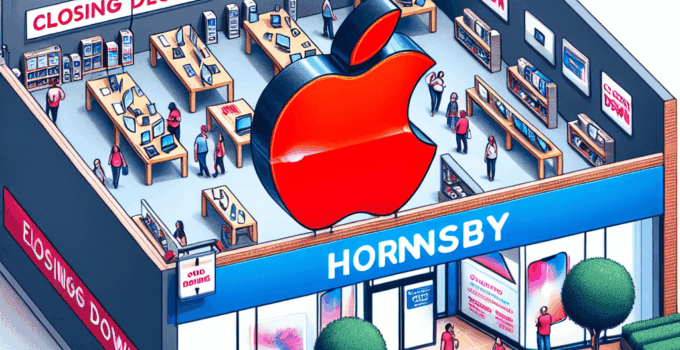 Apple Hornsby Shutting Down with the Relaunch of Revamped Chatswood Chase Store