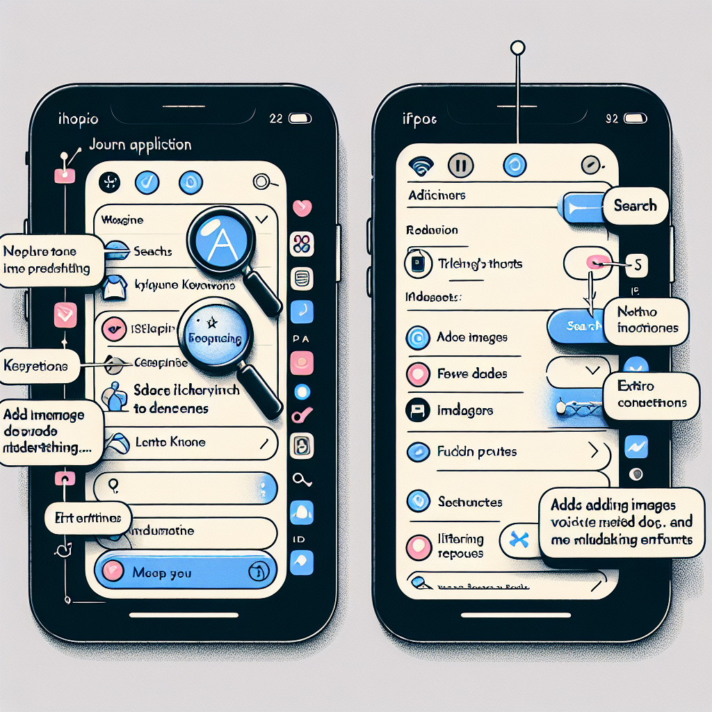 Guide for Utilizing Search and Extra Functions in the iOS 18 Journal Application