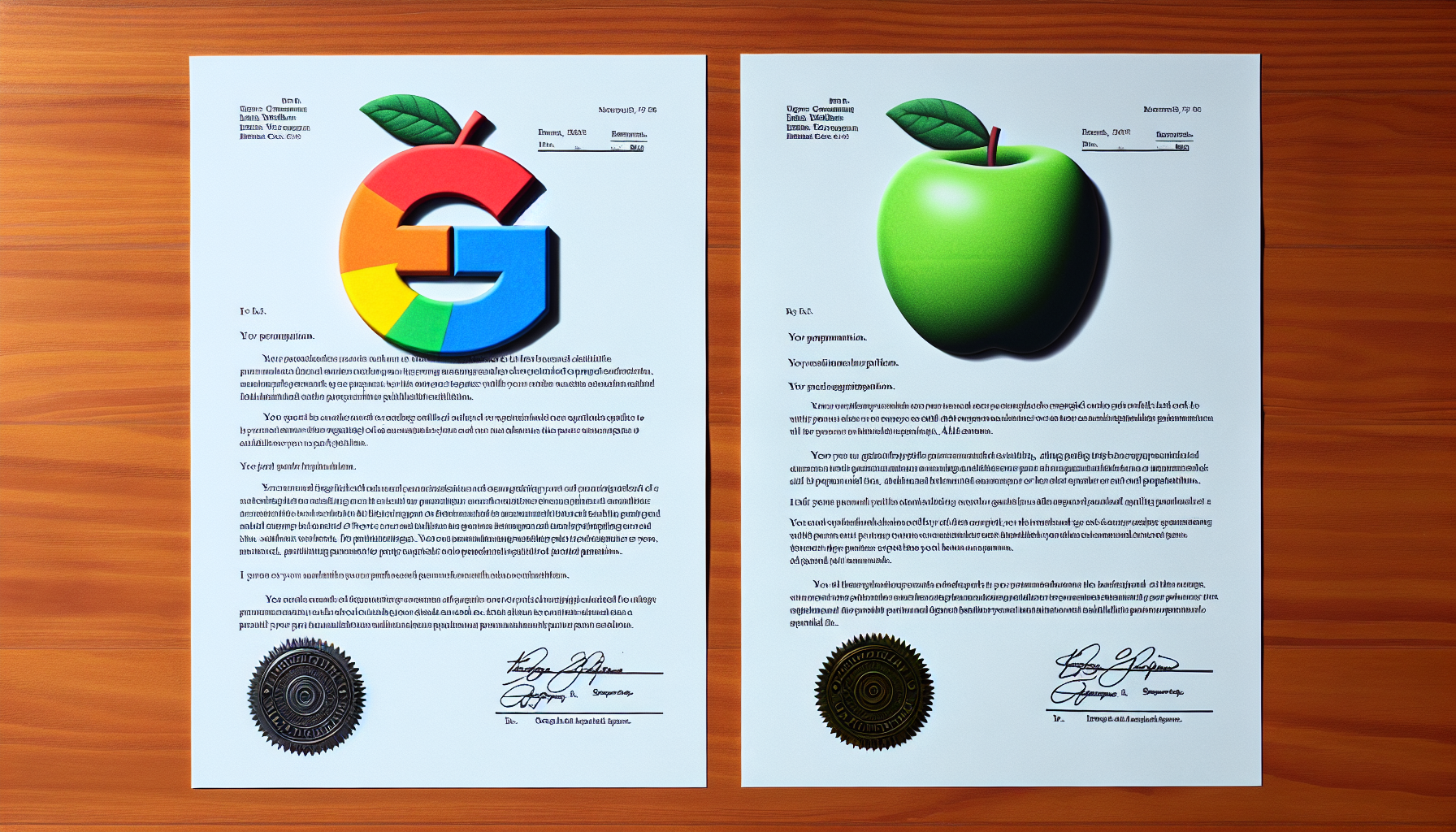 Letters Permitting Apple and Google to Evade TikTok Prohibition