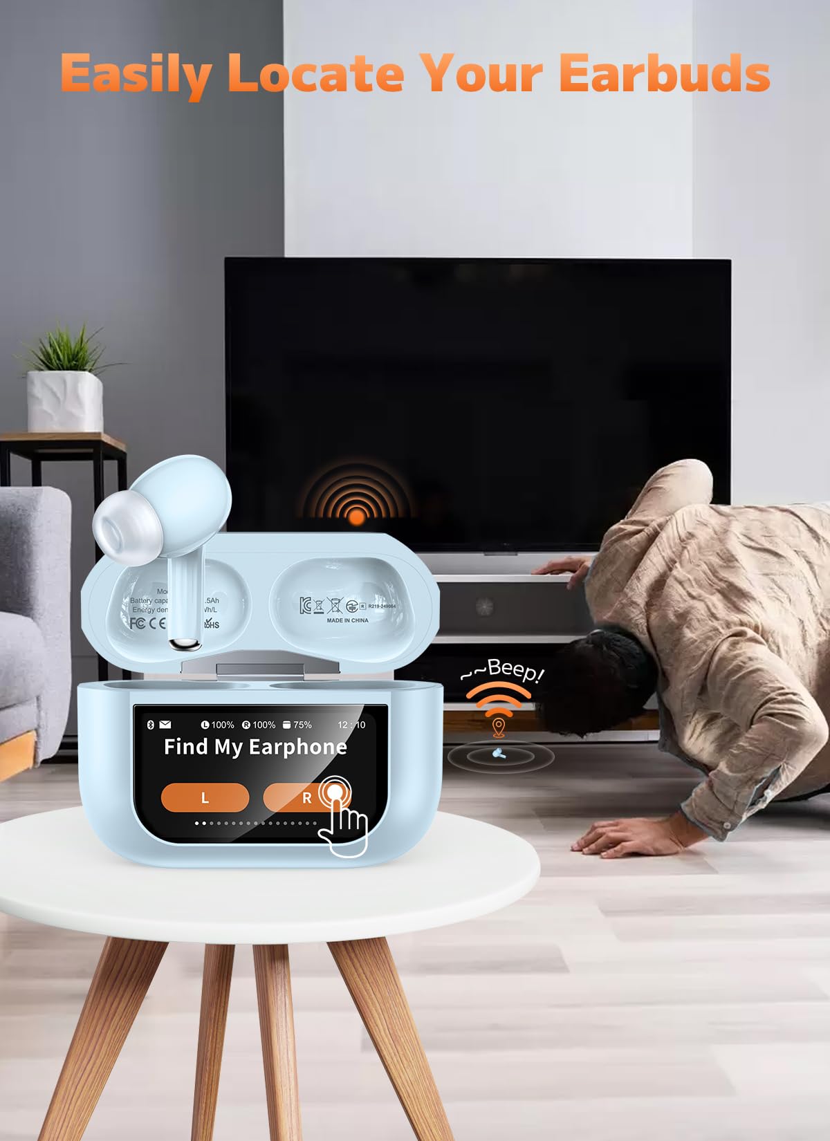 Szwdo Bluetooth 5.4 Wireless Earbuds