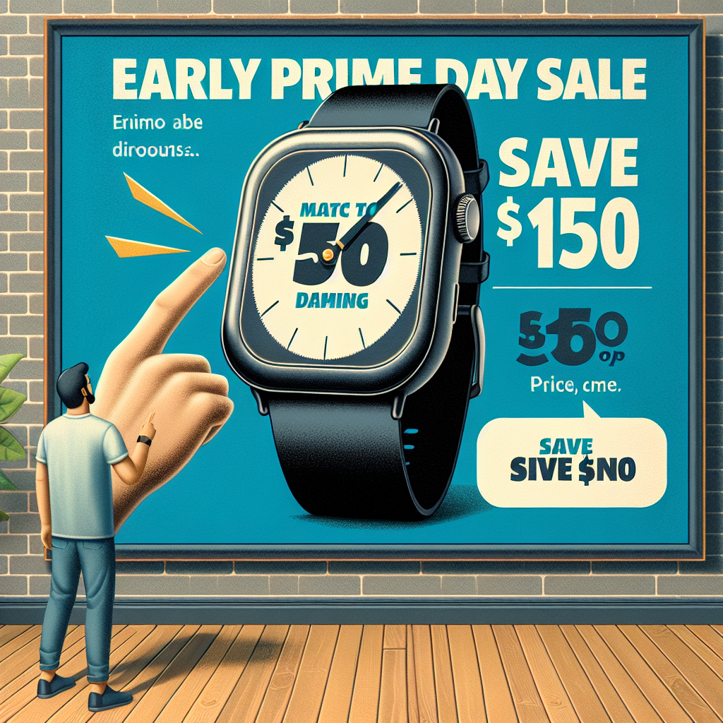 Uncover Early Prime Day Apple Watch Offers and Save as Much as $150