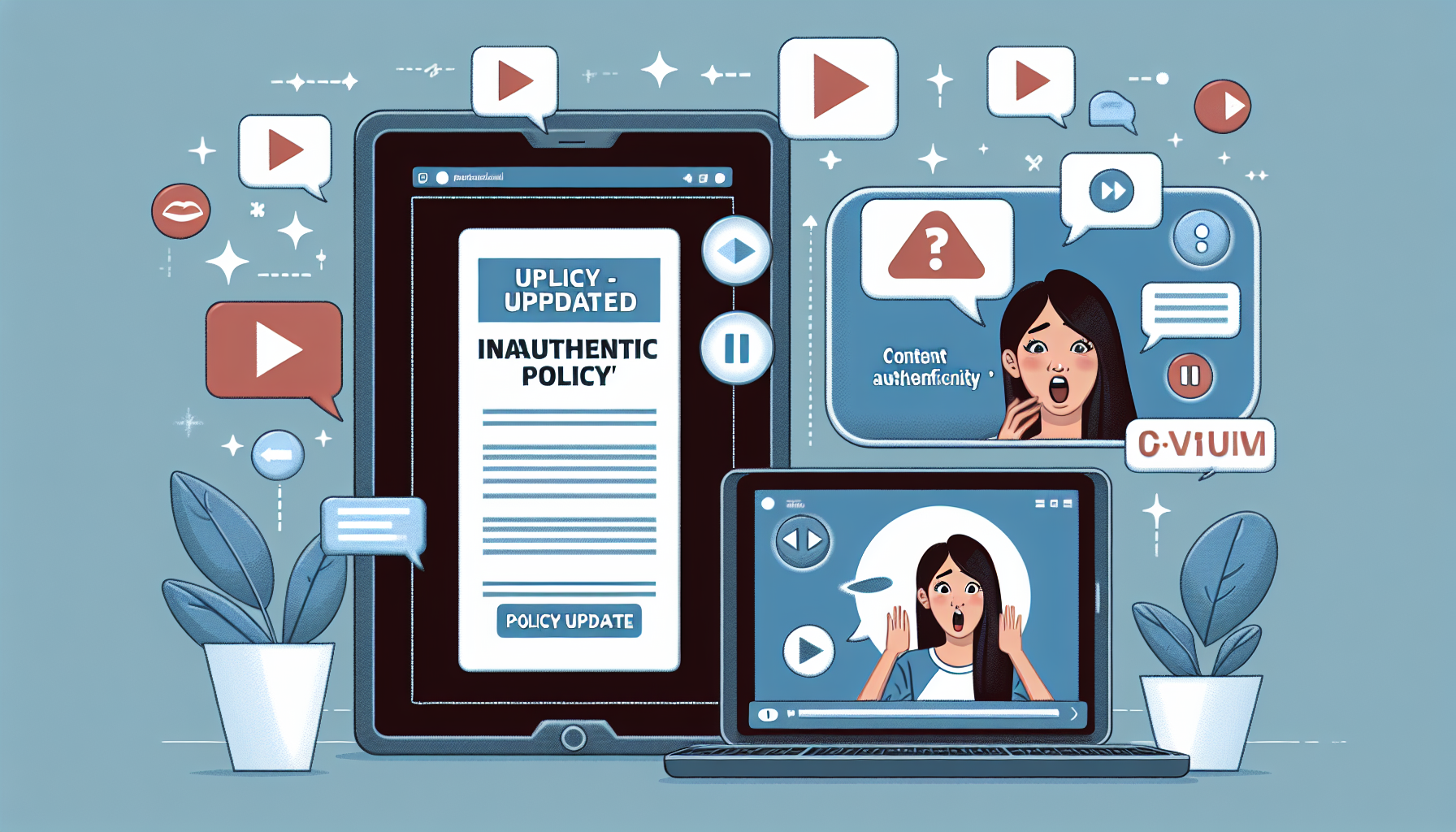 YouTube's Updated 'Inauthentic Content' Policy Allows Reaction Videos