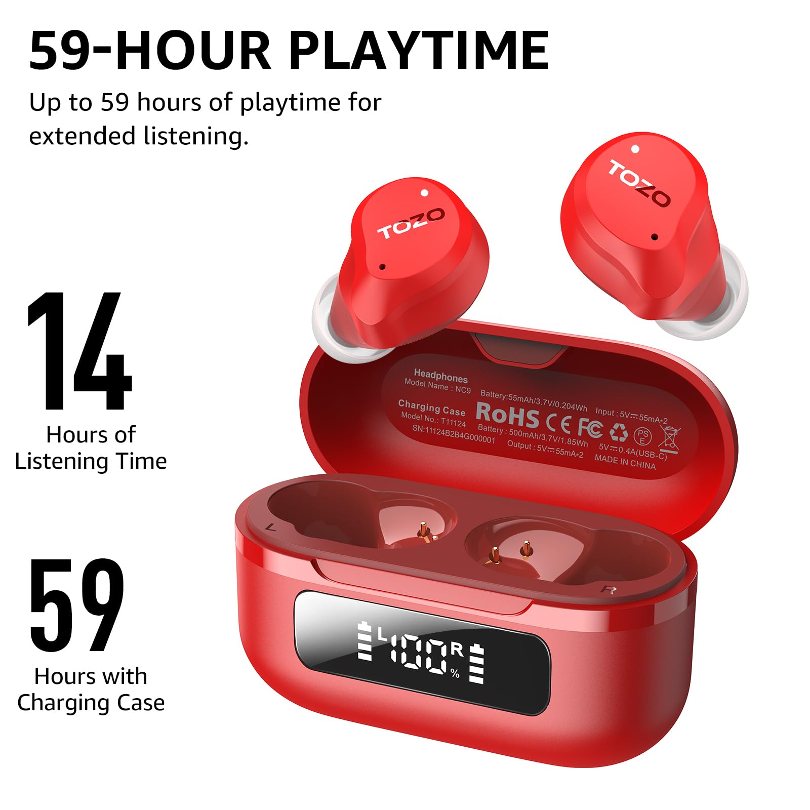 TOZO T10 Wireless Earbuds