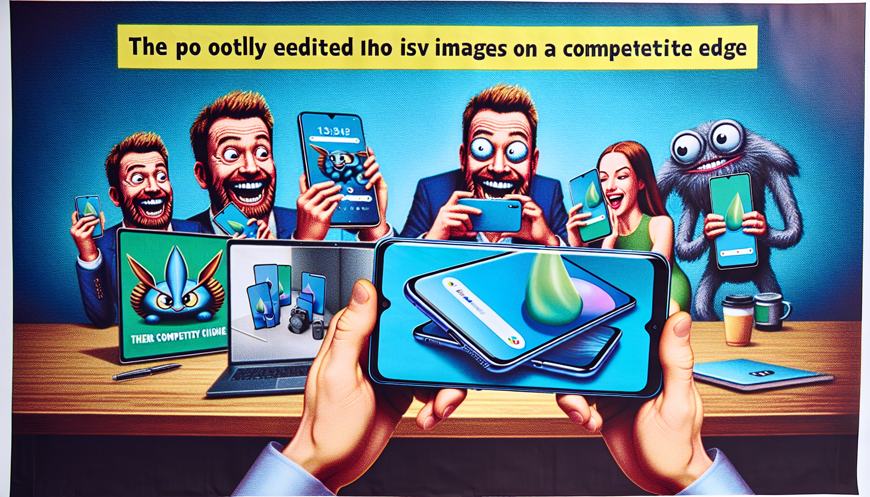 Trump Mobile Employs Badly Edited Images of Rivals' Products to Advertise Its Smartphone