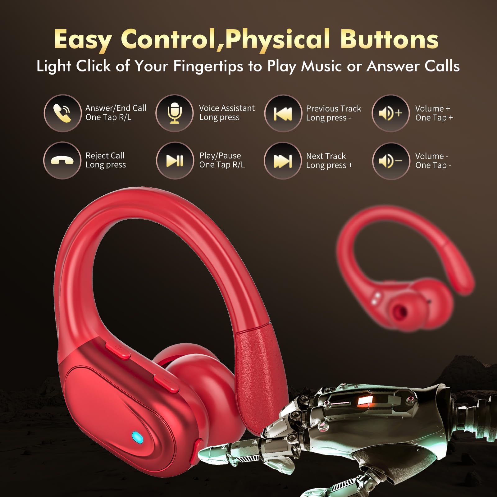 HAOYUYAN Wireless Earbuds