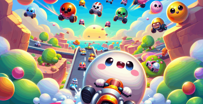 Kirby Air Riders: A Charming and Frenzied Racing Game Adventure