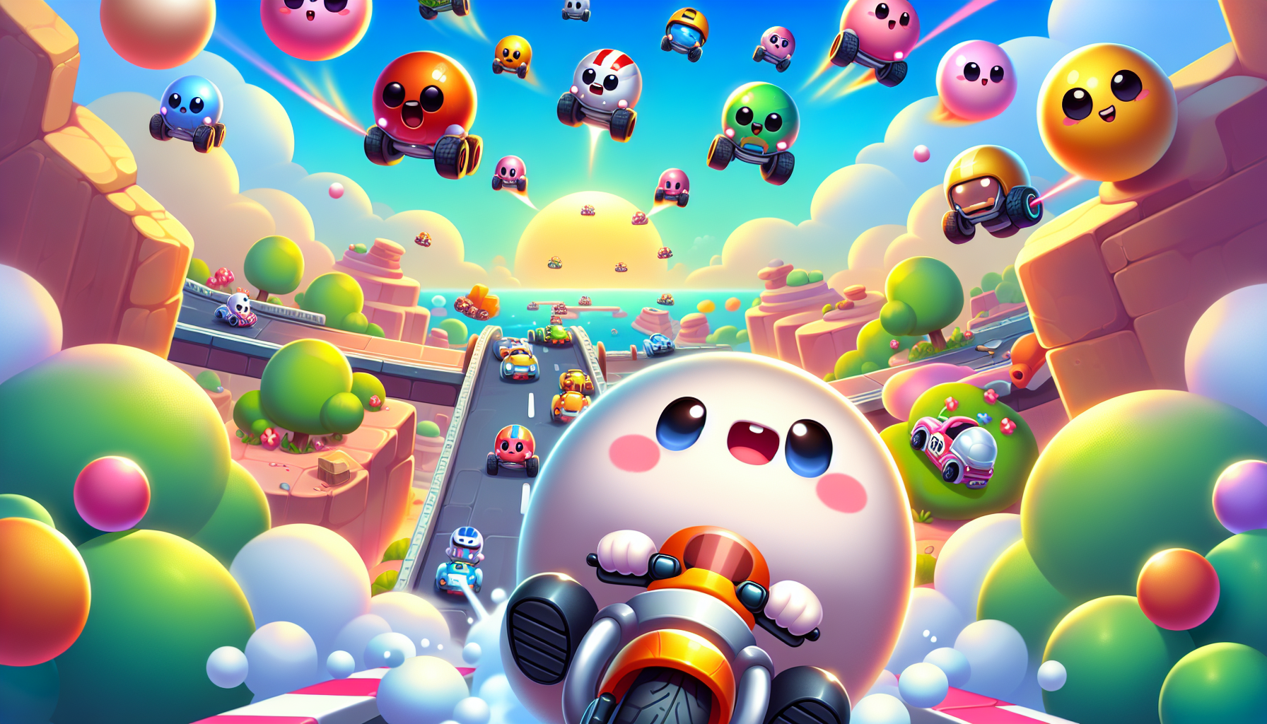 Kirby Air Riders: A Charming and Frenzied Racing Game Adventure