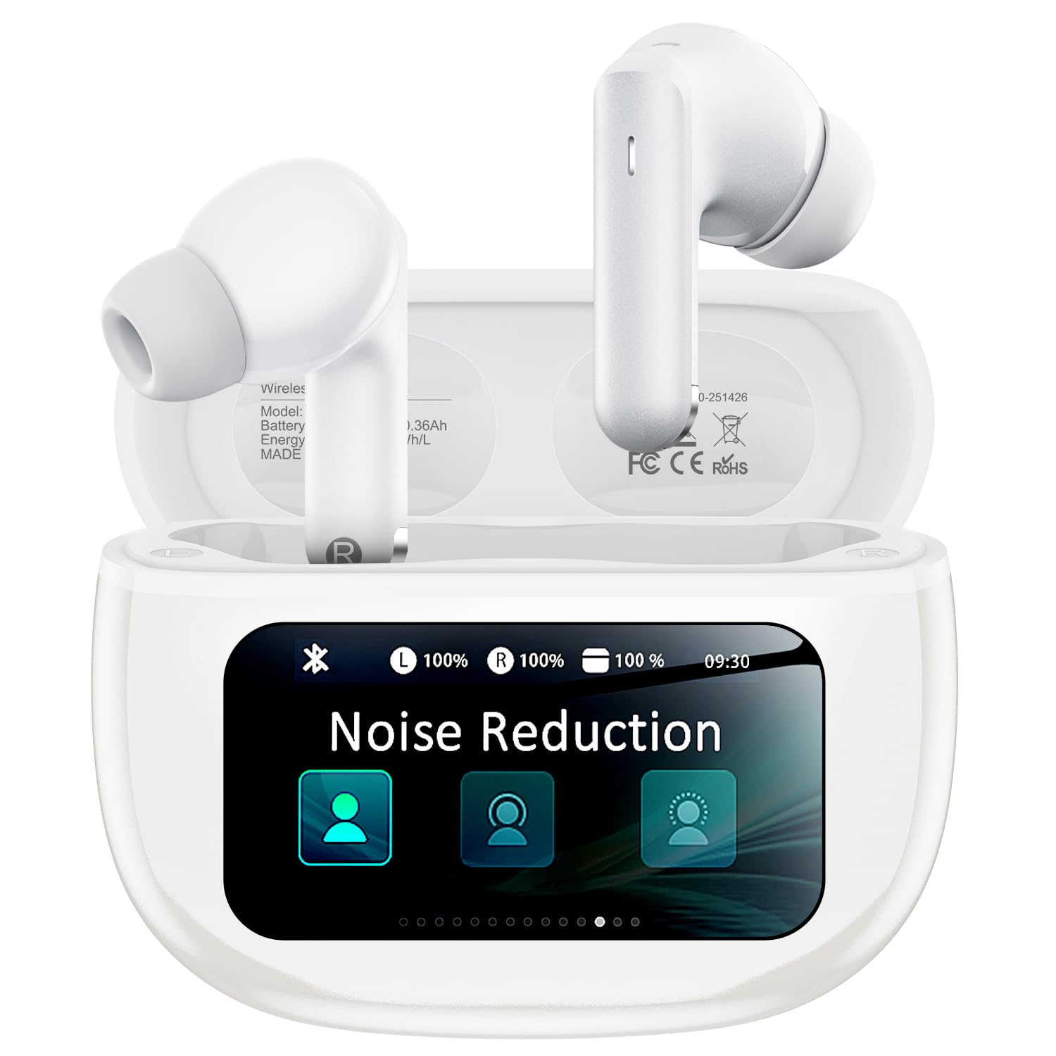 Active Noise Cancelling Wireless Earbuds
