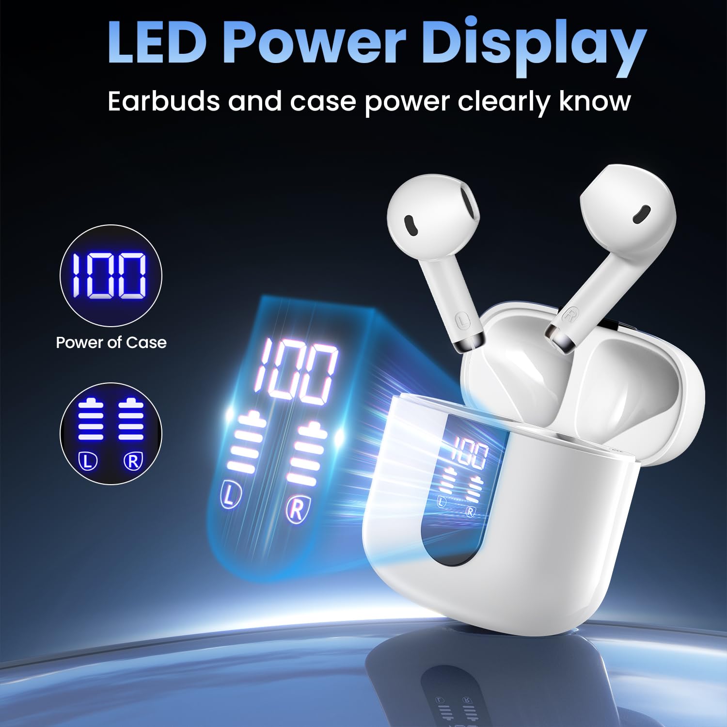 48-Hour Playback Wireless Earbuds