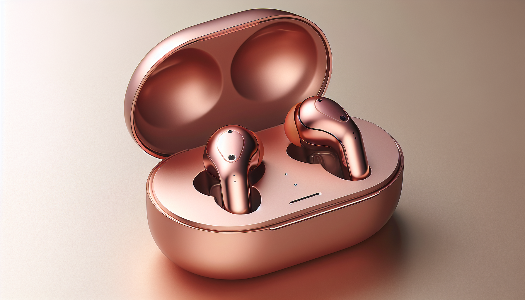 HAOYUYAN Wireless Earbuds in Rose Gold