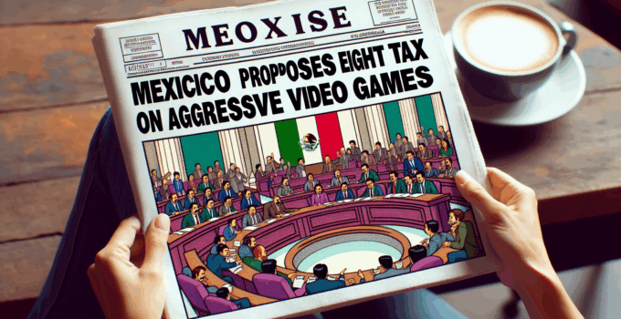 Mexico Suggests Eight Percent Tax on Aggressive Video Games