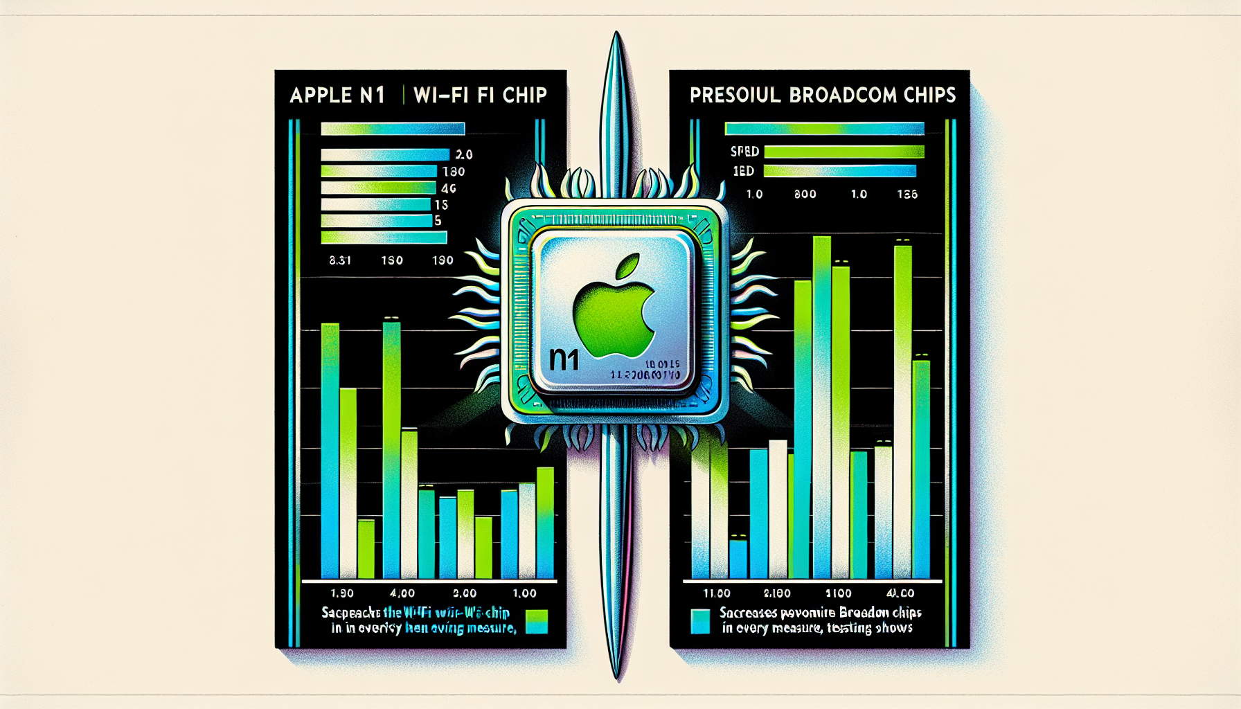 Apple N1 Wi-Fi Chip Surpasses Previous Broadcom Chips in Every Measure, Testing Shows