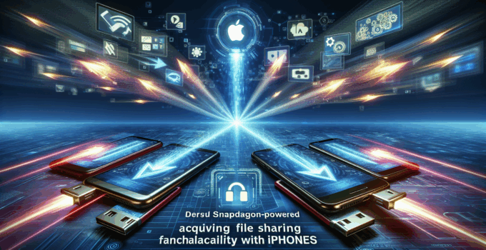 Snapdragon Devices to Acquire Fast Share File Transfer Functionality with iPhones