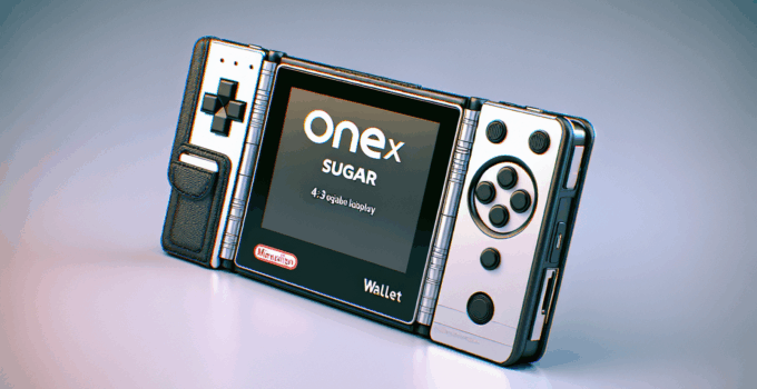 Anticipated Retro Handheld: OneXSugar Wallet Boasts 4:3 Foldable Display