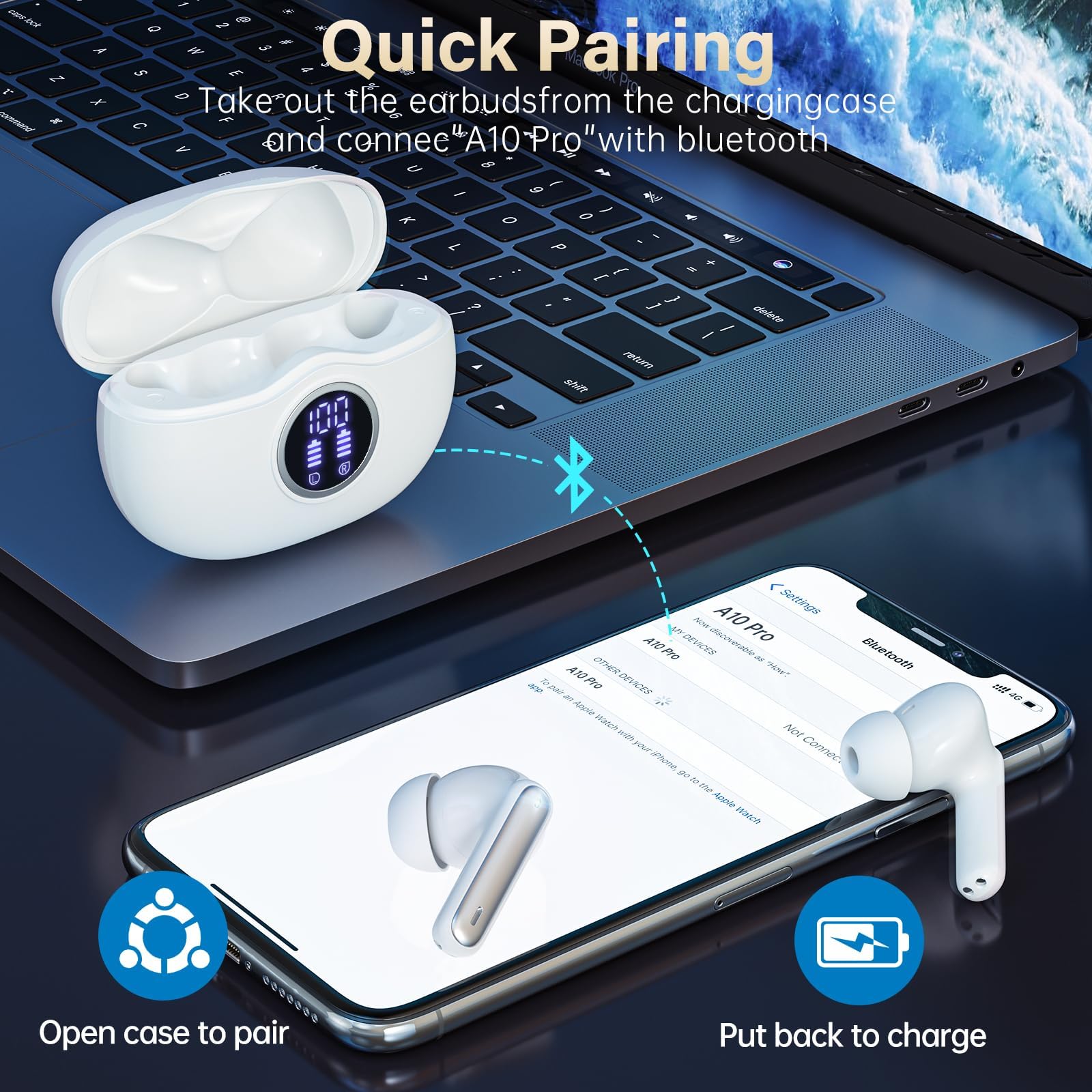 Fhumsh Wireless Earbuds