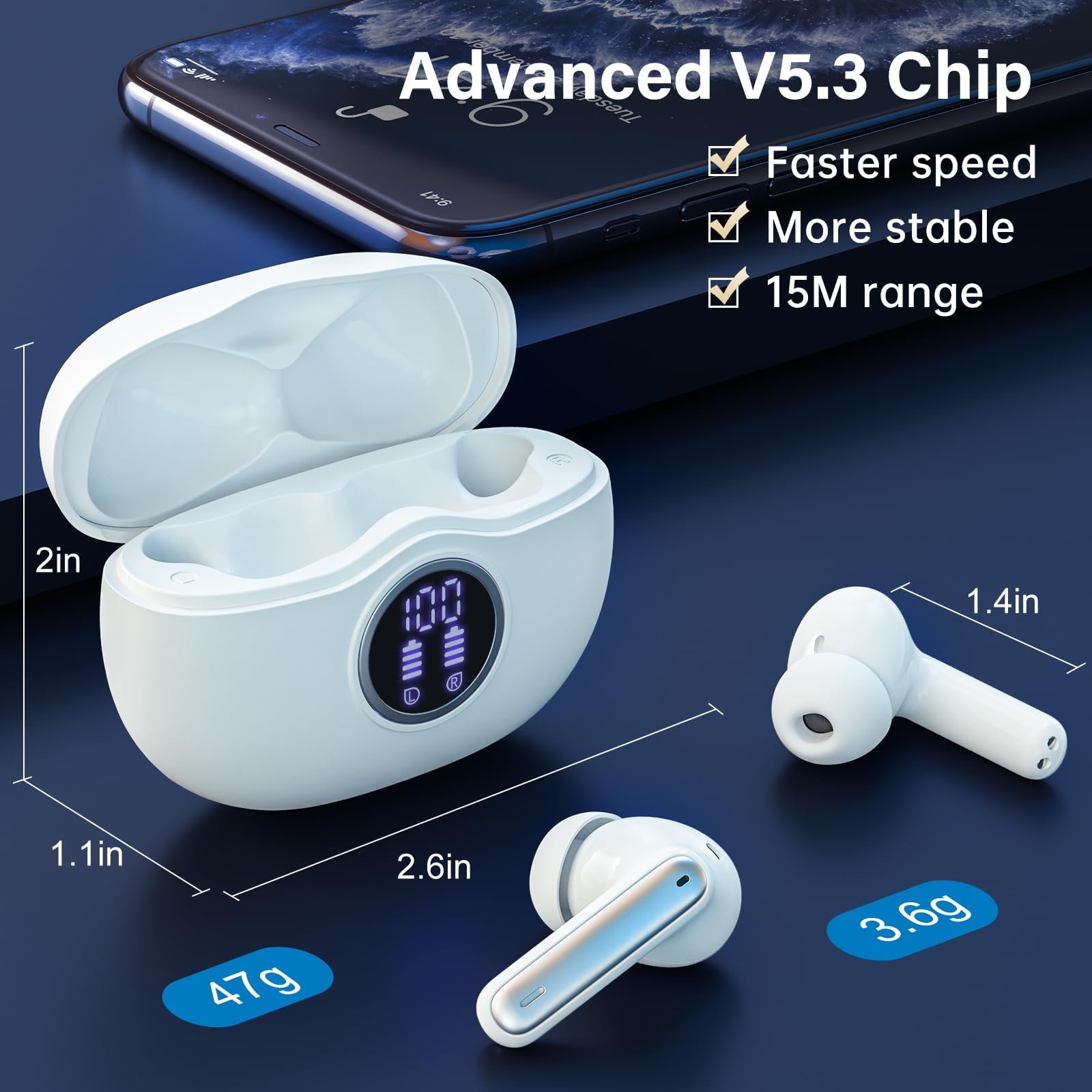 Fhumsh Wireless Earbuds