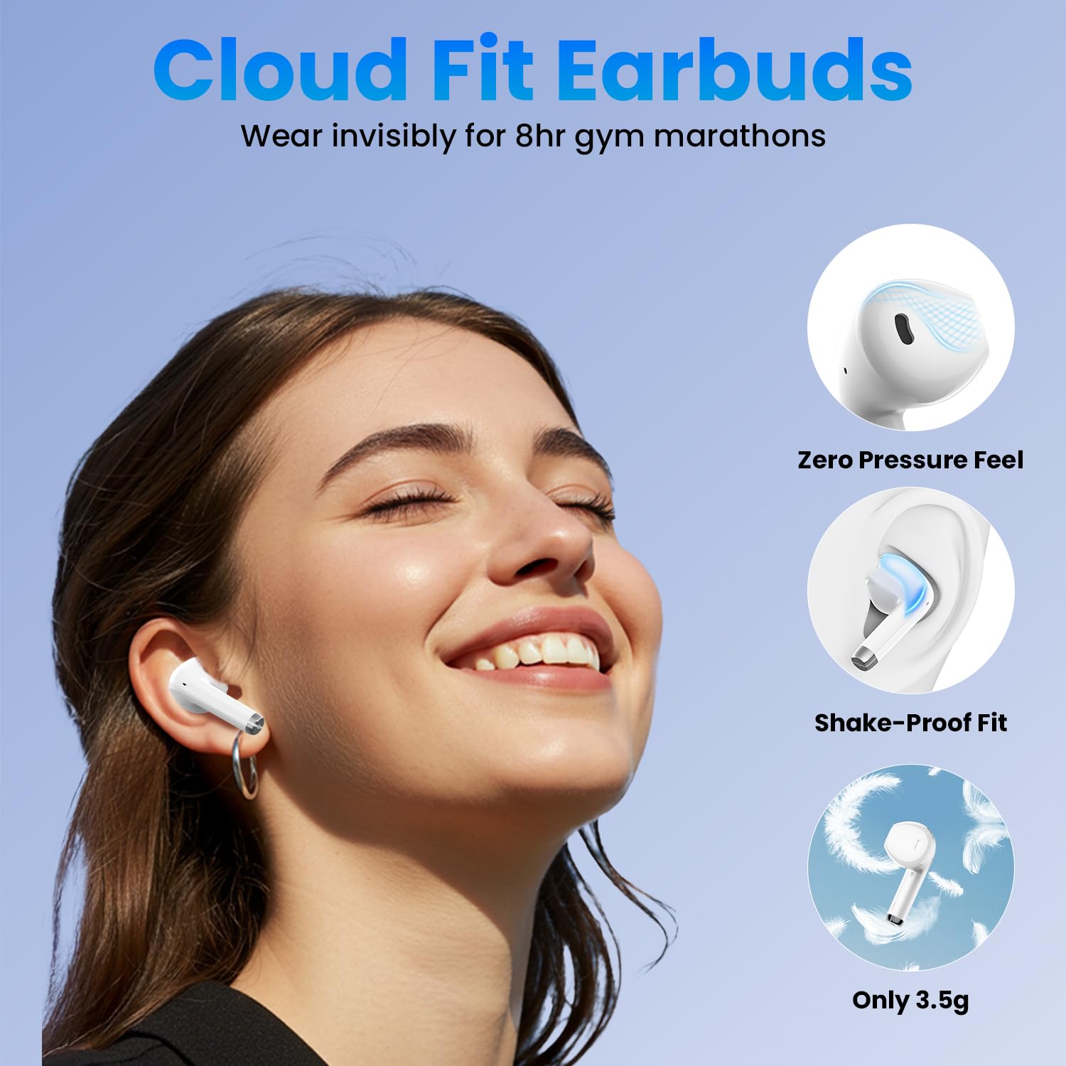 Haqquio Wireless Bluetooth Earbuds