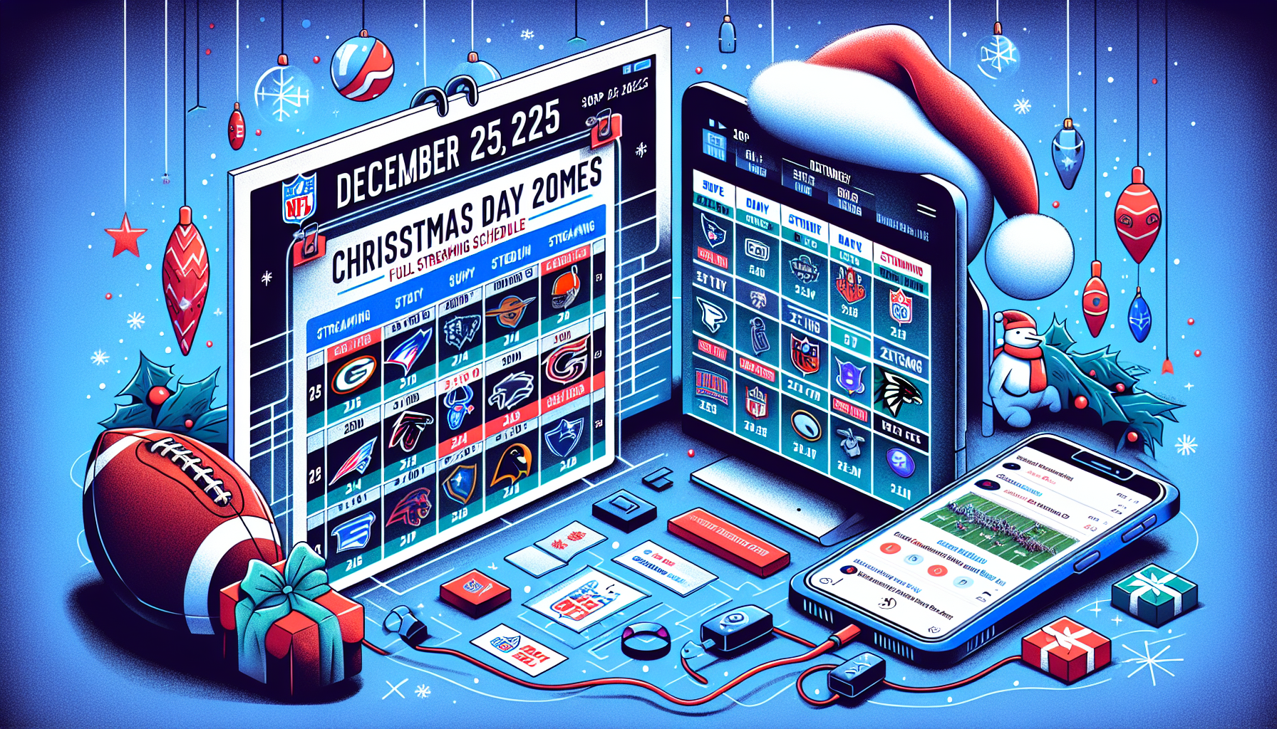 How to View the NFL Games on Christmas Day 2025: Full Streaming Schedule and Information