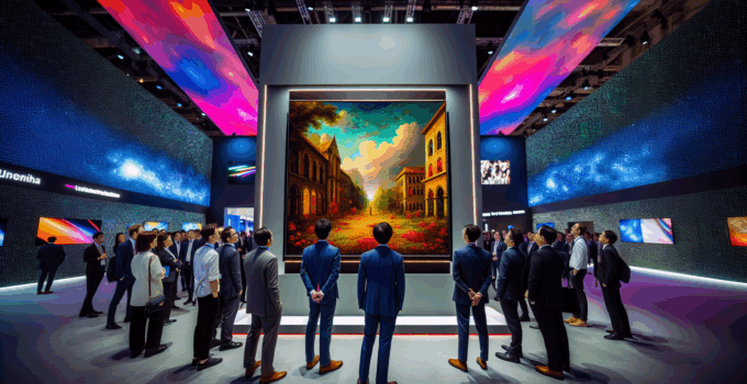 LG Set to Unveil Canvas-Style Television at CES 2026