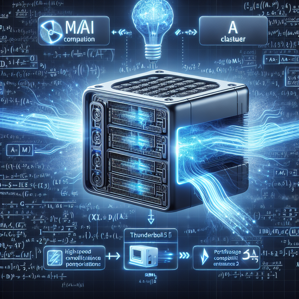 Mac Cluster's AI Computations Substantially Improved by New RDMA Compatibility on Thunderbolt 5
