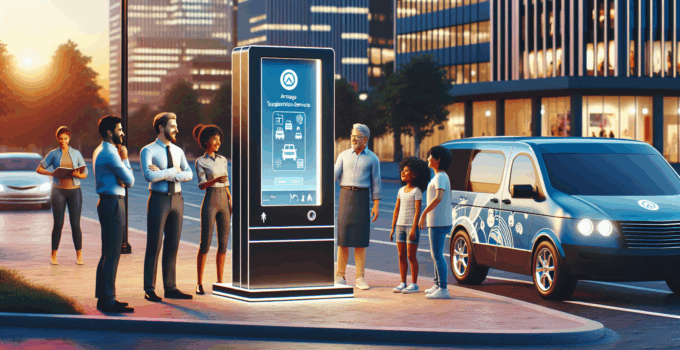 Uber Launches Kiosks for Arranging Rides Without the Mobile App