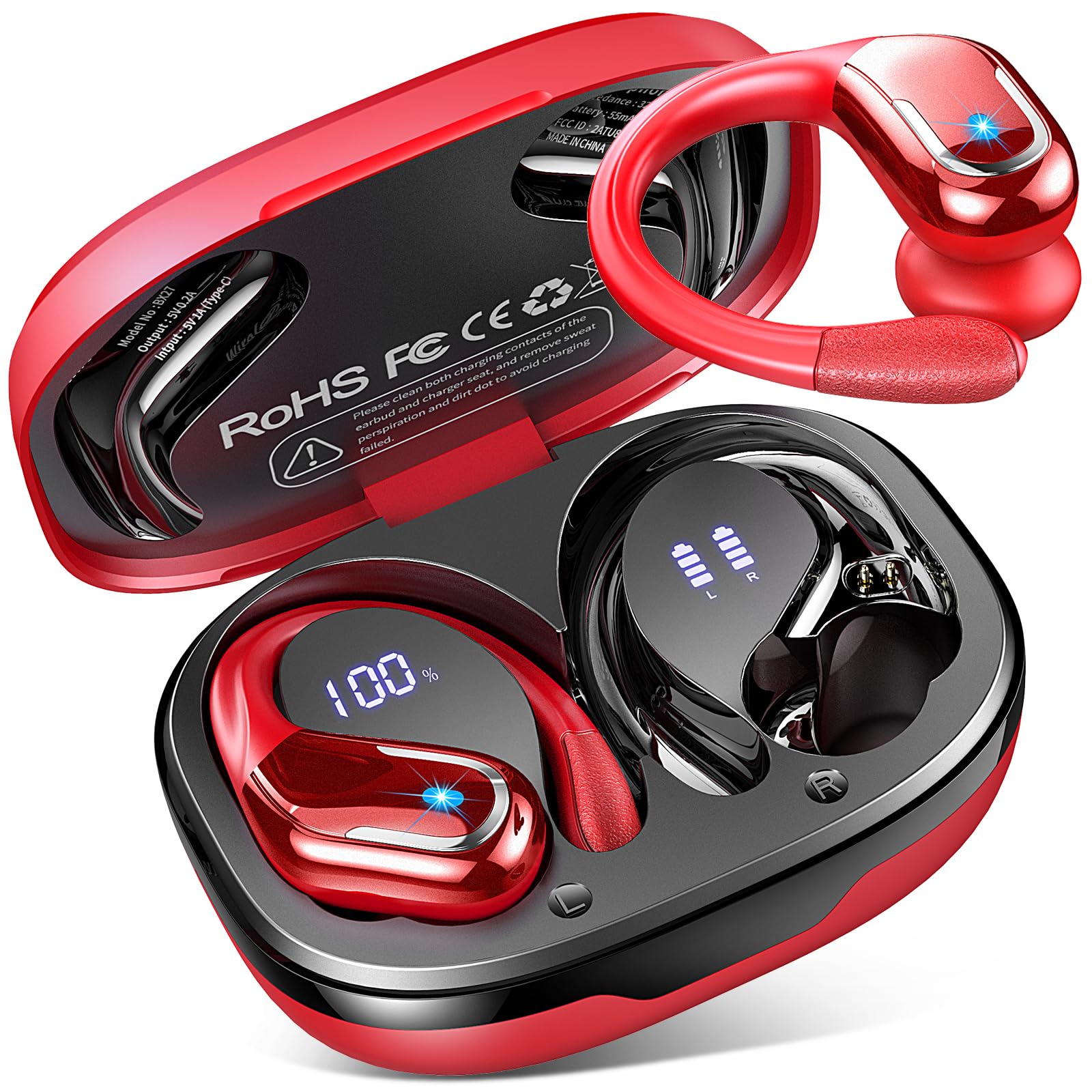 2026 Wireless Sport Bluetooth 5.4 Earbuds