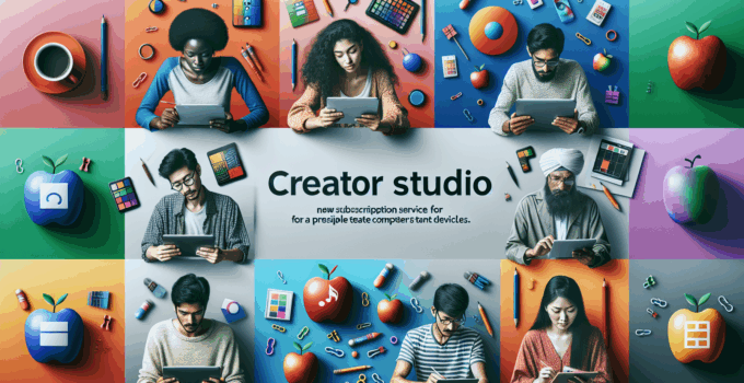 Apple Unveils "Creator Studio" Subscription Combining Mac and iPad Creative Applications