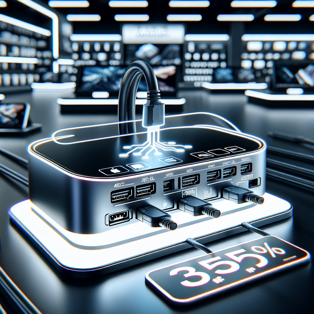 Boost Mac Connectivity with Thunderbolt Dock Savings of up to 35%