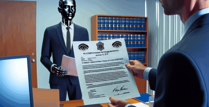 California Attorney General delivers a cease and desist notice to xAI concerning Grok's explicit deepfakes.