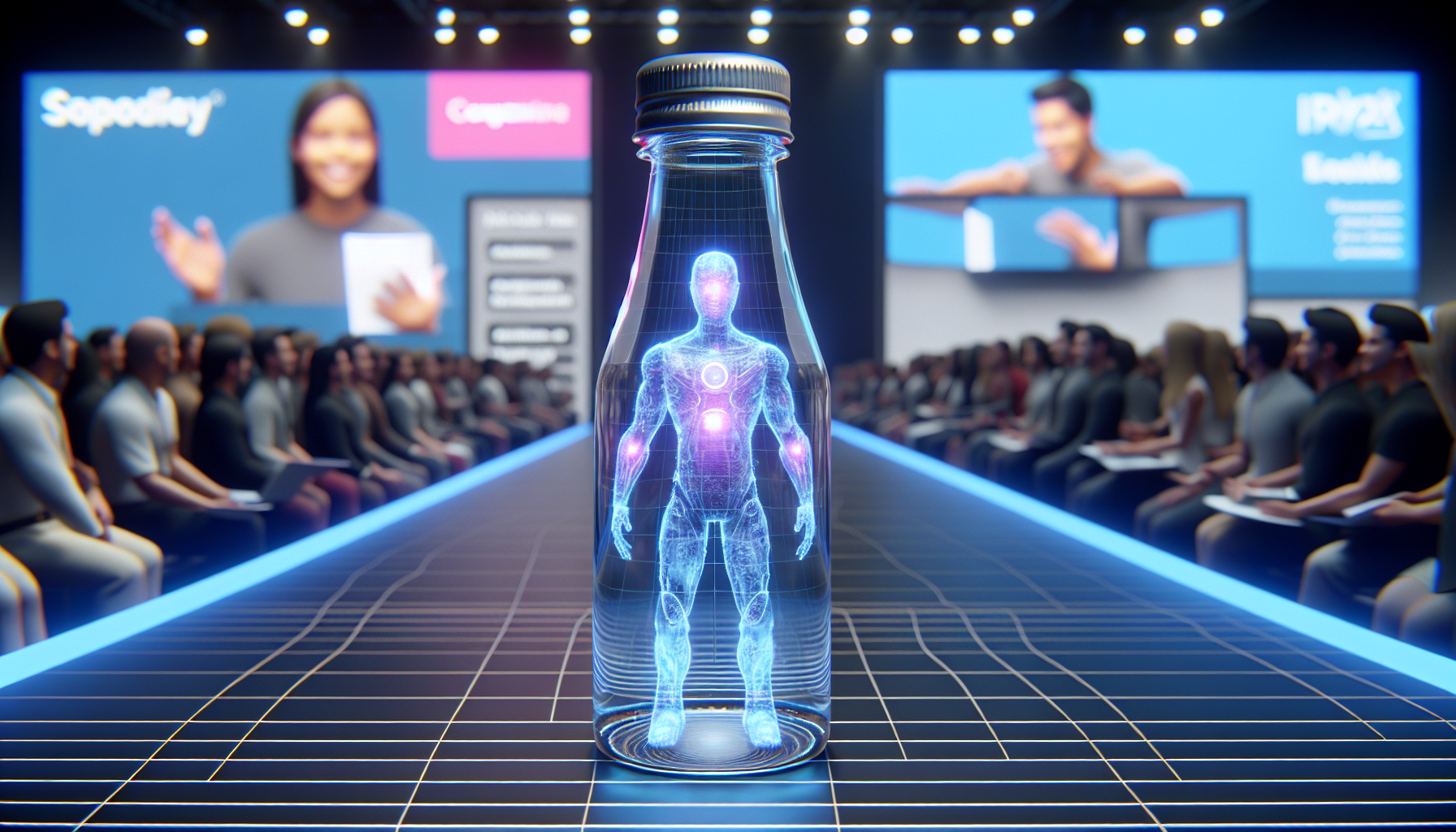 Razer Introduces Virtual Anime Character in a Bottle at CES 2026