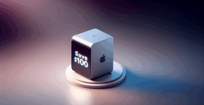 Save $100 on Apple's Mac mini M4 Computer