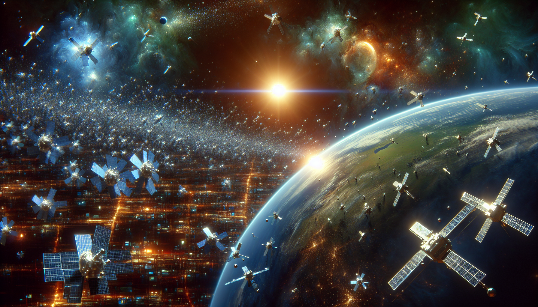 SpaceX Aims to Launch a Constellation of One Million Satellites to Aid AI Advancement